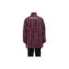 Karierte Jacke mit durchgehendem Reissverschluss «Multicolor» 571434TGM316067