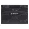 Kartenetui mit geprägten Monogrammen an der Schlüsselanhänger-Box «Schwarz» 717763210JS1000