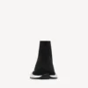 Kinder – Speed-Sneaker aus recyceltem Strick in Schwarz/Weiss
