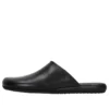 Klassische flache Pantoletten «Black» 678365WA72N1080