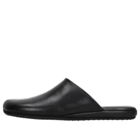 Klassische flache Pantoletten «Black» 678365WA72N1080