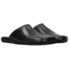 Klassische flache Pantoletten «Black» 678365WA72N1080