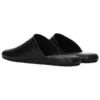 Klassische flache Pantoletten «Black» 678365WA72N1080