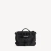 Kleine Army-Messenger-Tasche für Herren in Schwarz