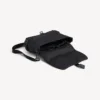 Kleine Army-Messenger-Tasche für Herren in Schwarz