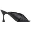 Kleine Pantoffeln mit hohen High Heels, schwarz 617574WA2M01000