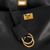Kleine Rodeo-Handtasche für Damen in Schwarz