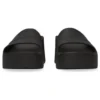 Klobige Keilabsatz-Sandalen «Black Rubber» 737923W1S891000