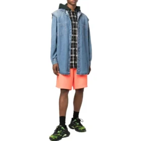 Kniekurze Track-Shorts «Orange» 657062TKVG97005