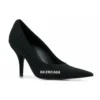 Knife Knit 80 mm High Heels «Schwarz» 628602W18021090