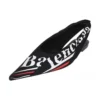 «Knife» Slingback mit Logo-Print, lässige Ballerinas «Schwarz» 500619W06001091