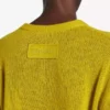 Kürzliches Damen-Shirt mit Rundhalsausschnitt in Dunkelgelb Kürzliches Damen-Shirt mit Rundhalsausschnitt in Dunkelgelb