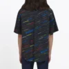 Kurzarm-Shirt mit Logo-Print «Black» 556869TDL542771