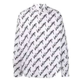 Kurzarm-Shirt mit Scribble-Logo, weite Passform «White» 662983TLLJ49040