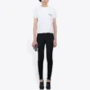 Kurzarm-T-Shirt mit Alphabet-Logo-Aufdruck «White» 612964TIV529040