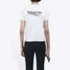 Kurzarm-T-Shirt mit Alphabet-Logo-Aufdruck «White» 612964TIV529040