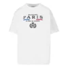 Kurzarm-T-Shirt mit Crown-Logo-Alphabet-Aufdruck, weiss 594599TGV489000