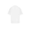 Kurzarm-T-Shirt mit Crown-Logo-Alphabet-Aufdruck, weiss 594599TGV489000