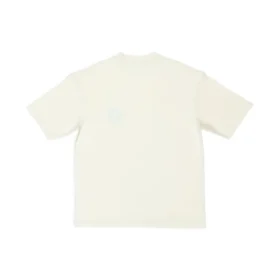 Kurzarm-T-Shirt mit Scissor-Crest-Logo «Cream» 612966TMVA29069