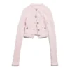 Kurze Strickjacke «Pink» 793604T33285000