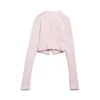 Kurze Strickjacke «Pink» 793604T33285000