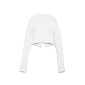 Kurze Strickjacke «White» 793604T33289000