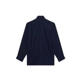 Langarm-Shirt in weiter Passform «Blue» 658956TLM164100