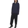 Langarm-Shirt in weiter Passform «Blue» 658956TLM164100