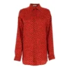 Langarm-Shirt mit Logo-Aufdruck, rot 623037TJLI16167