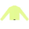 Langarm-Shirt mit Rundhalsausschnitt «Fluo Yellow» 704103TMVB77204