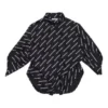 Langarm-Shirt mit «Typo»-Logo-Print «Schwarz» 671663TLLJ11070
