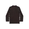 Langarm-T-Shirt ohne Logo «Black Grey» 788244TQVK51200