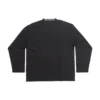 Langarm-T-Shirt Oversized «Black Faded» 739783TOVF49034