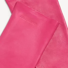 Lange Damenhandschuhe in Rosa
