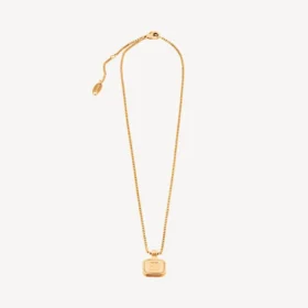 Lange Halskette «Nano Square» in Gold