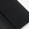 Lange Herren-Kreditkartenbrieftasche in Schwarz