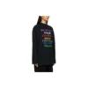 Languages Logo Langarm-T-Shirt «Black Multicolor» 641667TJVI32771