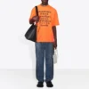 Languages Logo-T-Shirt «Orange Black» 641614TJVI37513