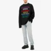 Languages Rundhals-Strickpullover «Black Multicolor» 646491T15952771
