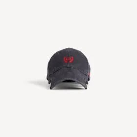Laurel Classic-Cap in verblasstem Schwarz/Rot