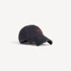 Laurel Classic-Cap in verblasstem Schwarz/Rot Laurel Classic-Cap in verblasstem Schwarz/Rot