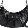 Le Cagole Kleine Umhängetasche «Black» 6713071VG9Y1000