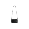 Le Cagole Mini-Flap-Tasche «Black» 781911210KR1000