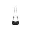 Le Cagole Mini-Tasche mit Kette, Krokodilprägung «Schwarz» 69581423EJY1000
