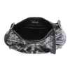 Le Cagole Mini-Tasche mit Kette und Graffiti «Black» 695814210G61090