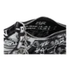 Le Cagole Mini-Tasche mit Kette und Graffiti «Black» 695814210G61090
