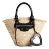 Le Cagole Small Basket «Beige Black» 7710652AAVE9260