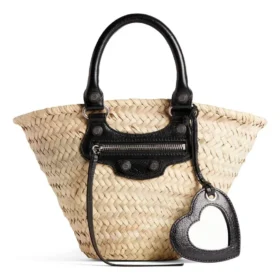 Le Cagole Small Basket «Beige Black» 7710652AAVE9260