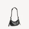 Le Cagole-Umhängetasche für Damen XS in Schwarz Le Cagole-Umhängetasche für Damen XS in Schwarz