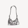 Le Cagole-Umhängetasche für Damen XS in Silber Le Cagole-Umhängetasche für Damen XS in Silber